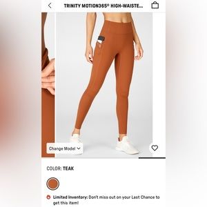 Fabletics Trinity Motion365 Leggings